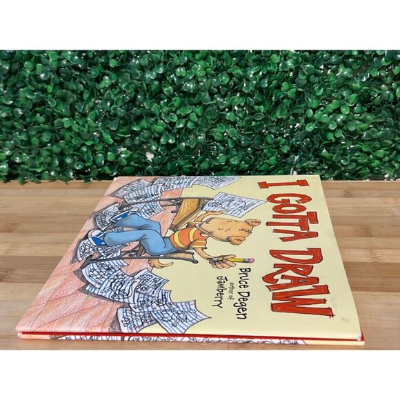 I Gotta Draw Hardcover Bruce Degen Author, Illustrator Children's Picture Book - Picture 13 of 13